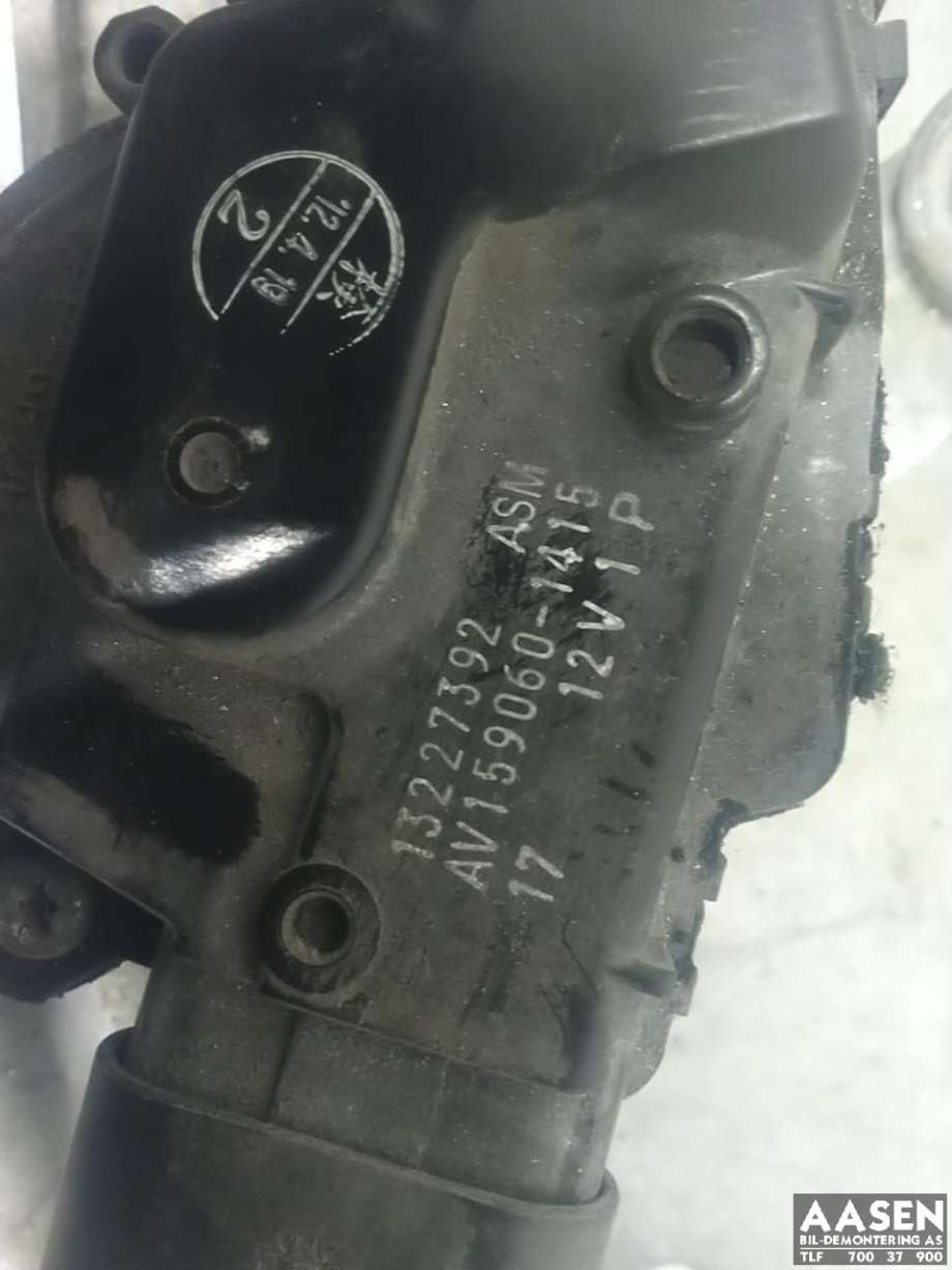 Viskermotor frontrute komplett m/overføring til Opel Insignia A 2009-2014  