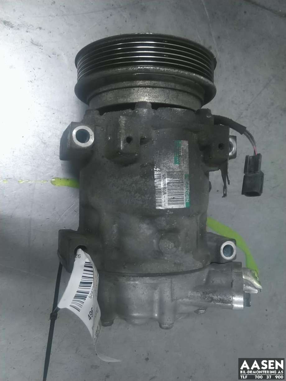 Aircondition kompressor til Nissan Qashqai, 2010-2014 (Type I, Fase 2)  