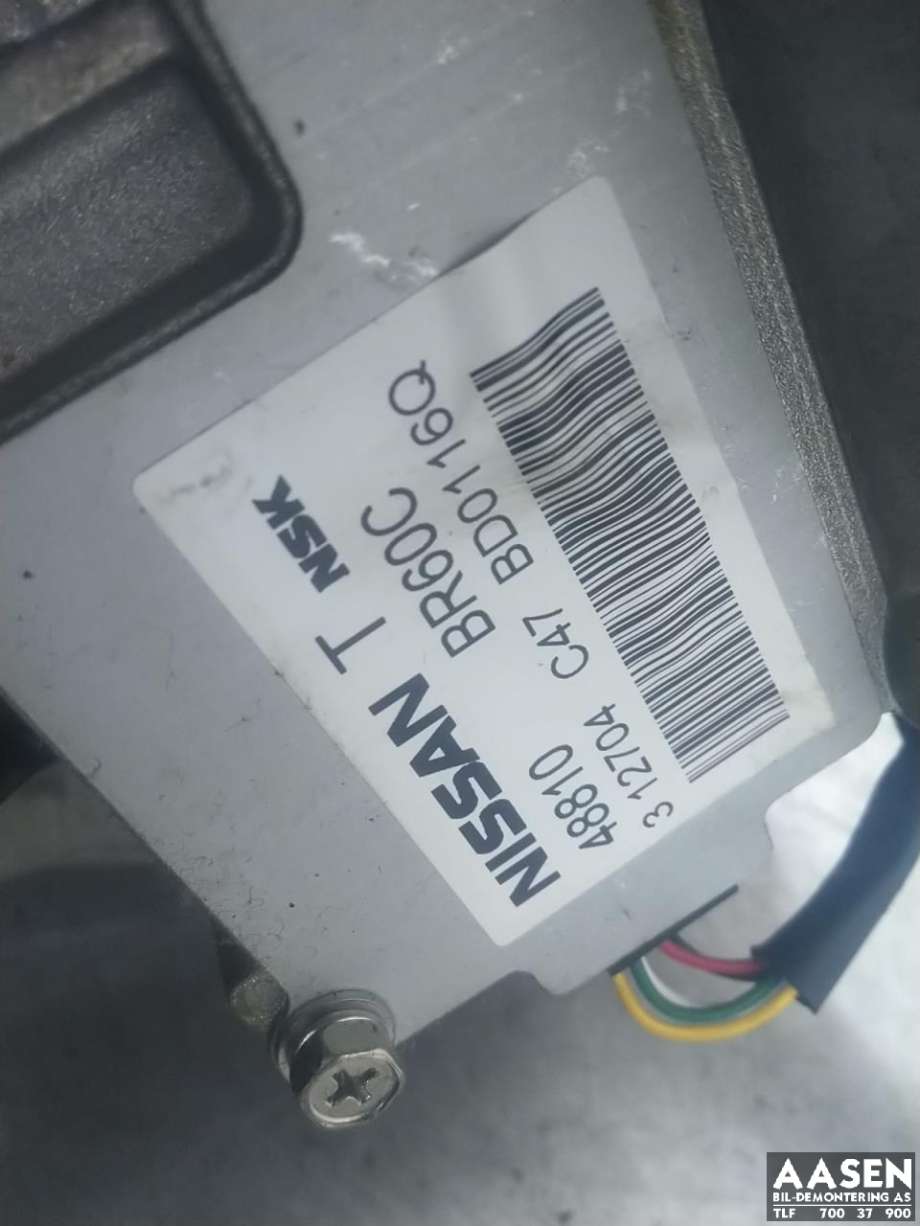 Rattaksel elektrisk servo til Nissan Qashqai 2010-2014 (Type I, Fase 2)