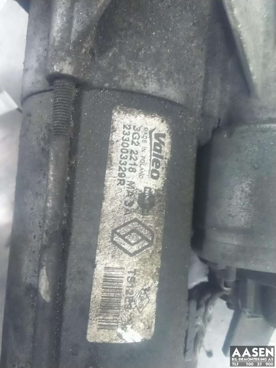 Starter diesel til Nissan Qashqai 2010-2014 (Type I, Fase 2)  