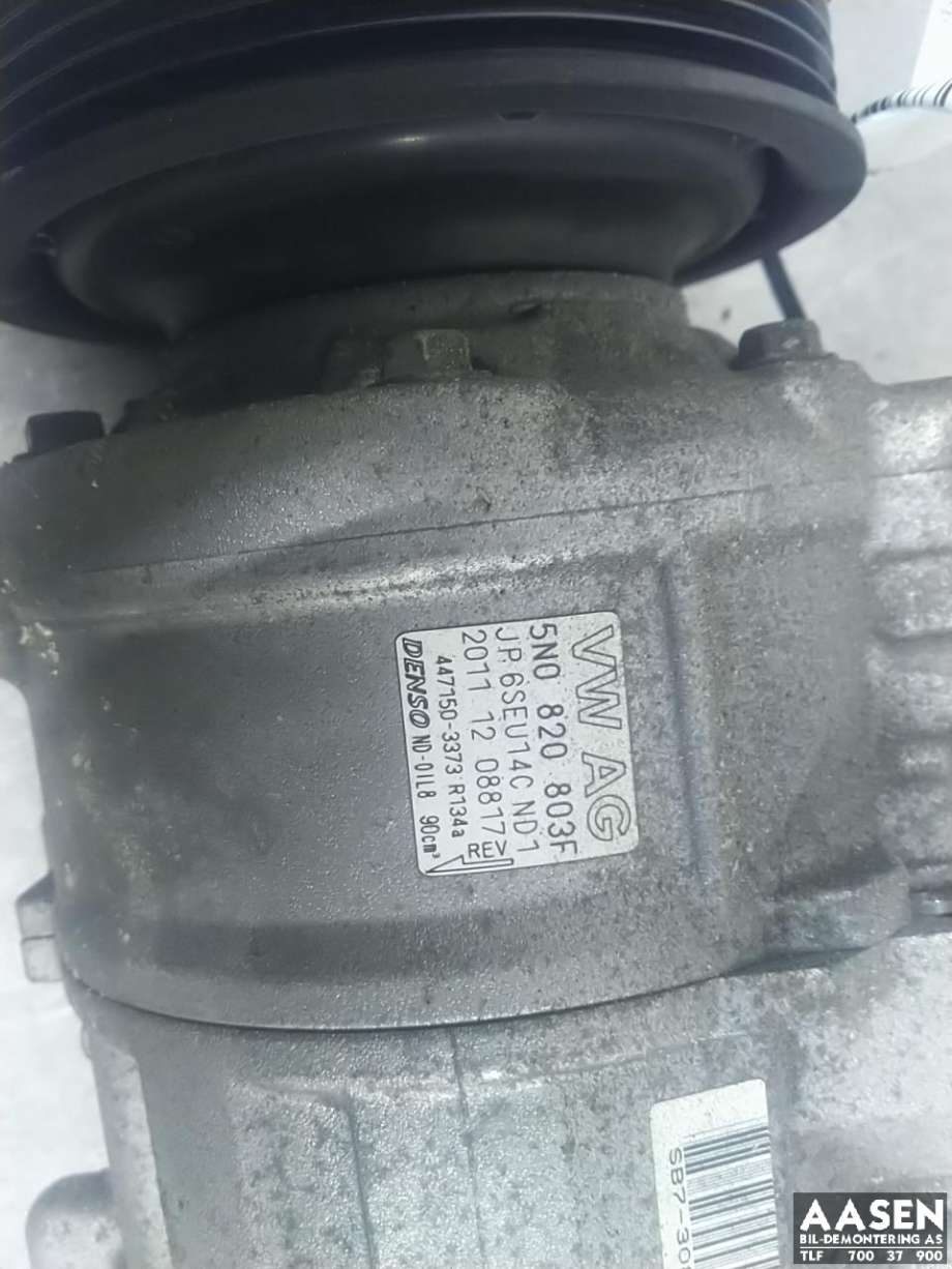 Aircondition kompressor til VW Golf VI 2008-2012  