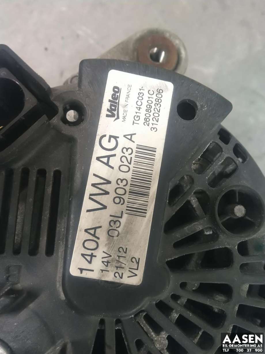 Dynamo diesel til VW Golf VI 2008-2012