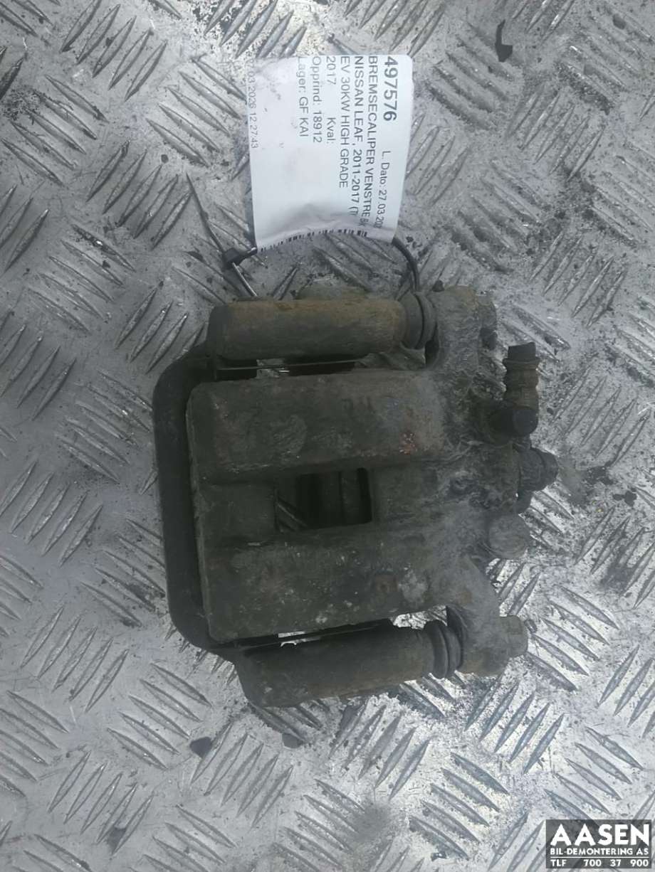 Bremsecaliper venstre bak til Nissan Leaf, 2011-2017 (Type I)  