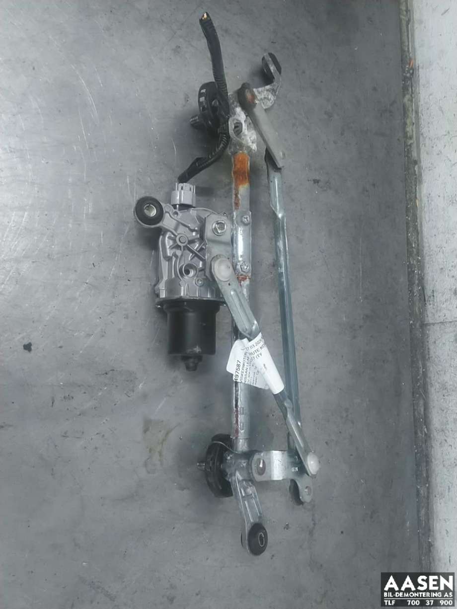 Viskermotor frontrute komplett m/overføring til Nissan Leaf, 2011-2017 (Type I)  