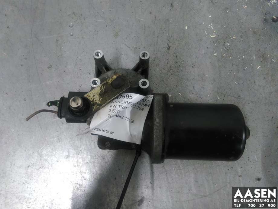 Viskermotor frontrute til VW Transporter / Caravelle 2003-2009 (Fase 1) (T5) (T5) 