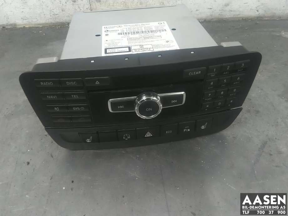 Bilstereo til Mercedes A-Klasse 2012-2018 (W176) (W176)