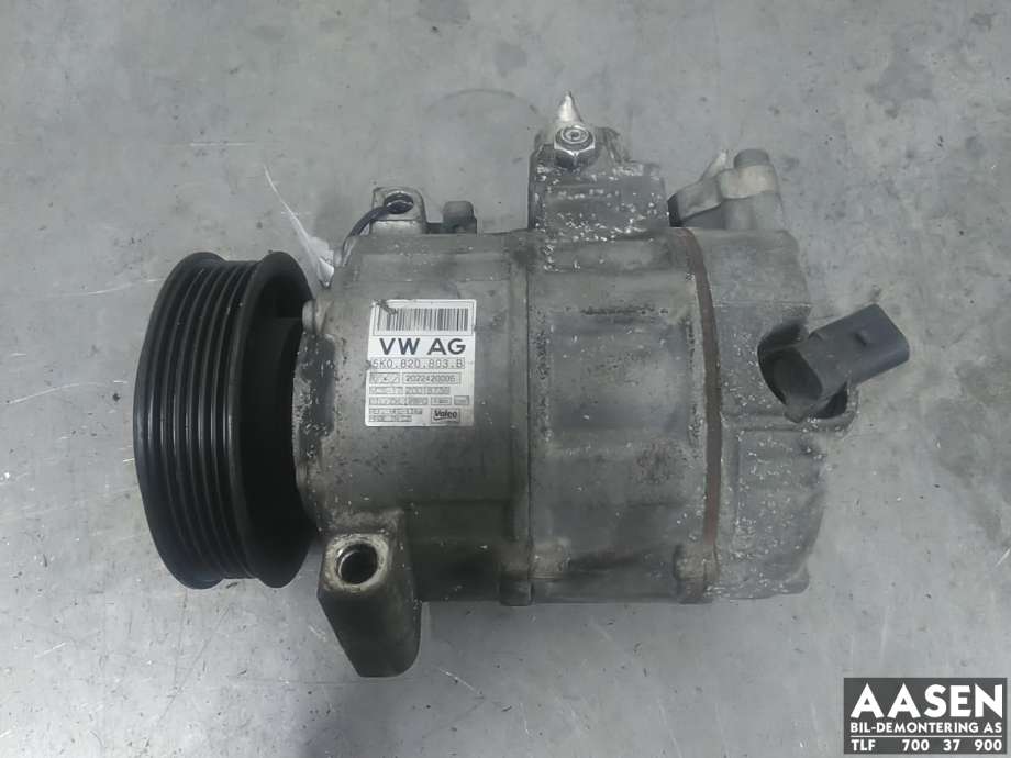Aircondition kompressor til VW Touran 2010-2015 (Type I, Fase 3)
