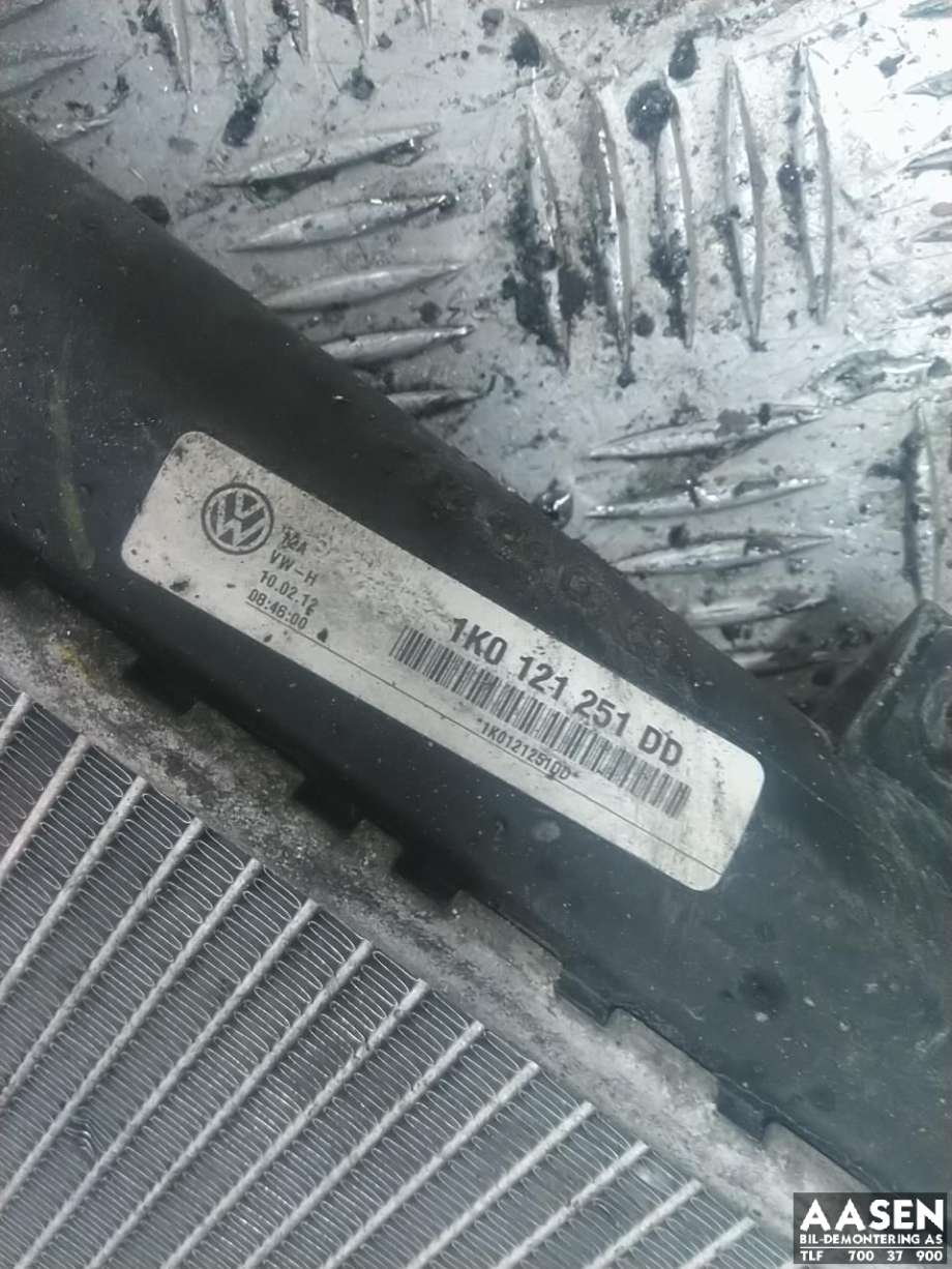 Radiator (automat gir) til VW Touran 2010-2015 (Type I, Fase 3)  
