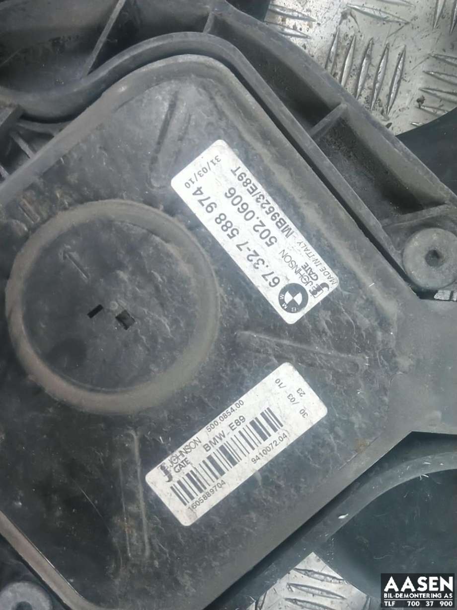 Kjølevifte elektrisk til BMW X1 2009-2015 (E84) (E84) 