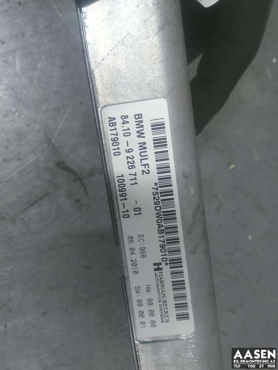 Styreenhet diverse til BMW X1 2009-2015 (E84) (E84) 