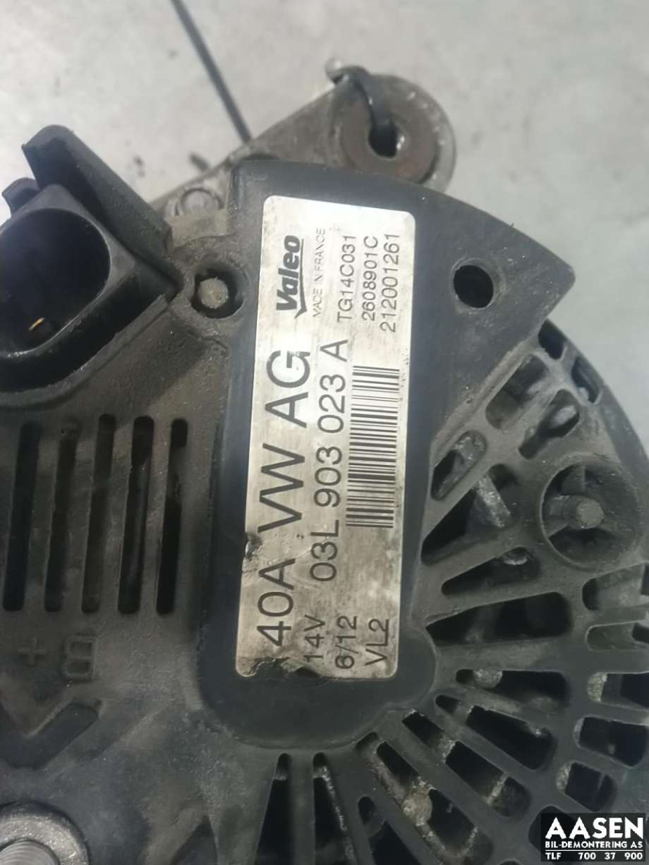 Dynamo diesel til VW Touran 2010-2015 (Type I, Fase 3)  