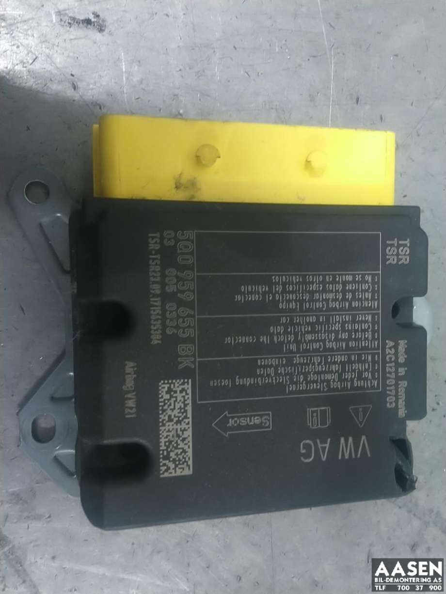 Airbag elektronikk til VW Tiguan, 2016-2020 (Type II, Fase 1)  (5Q0 959 655 BK)