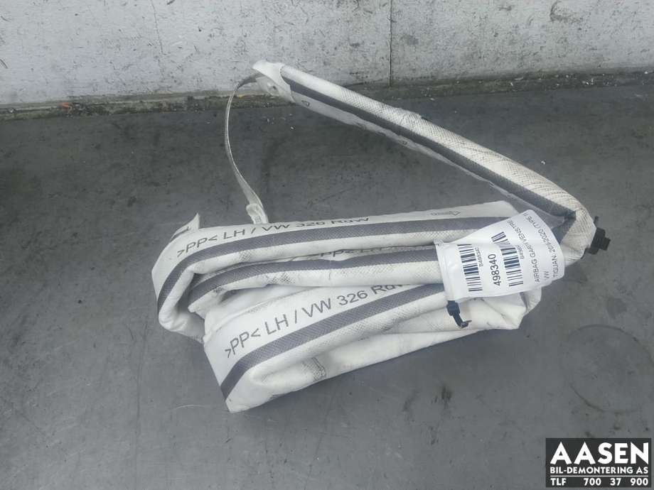 Airbag gardin venstre til VW Tiguan, 2016-2020 (Type II, Fase 1)  (5NA 880 741 H)