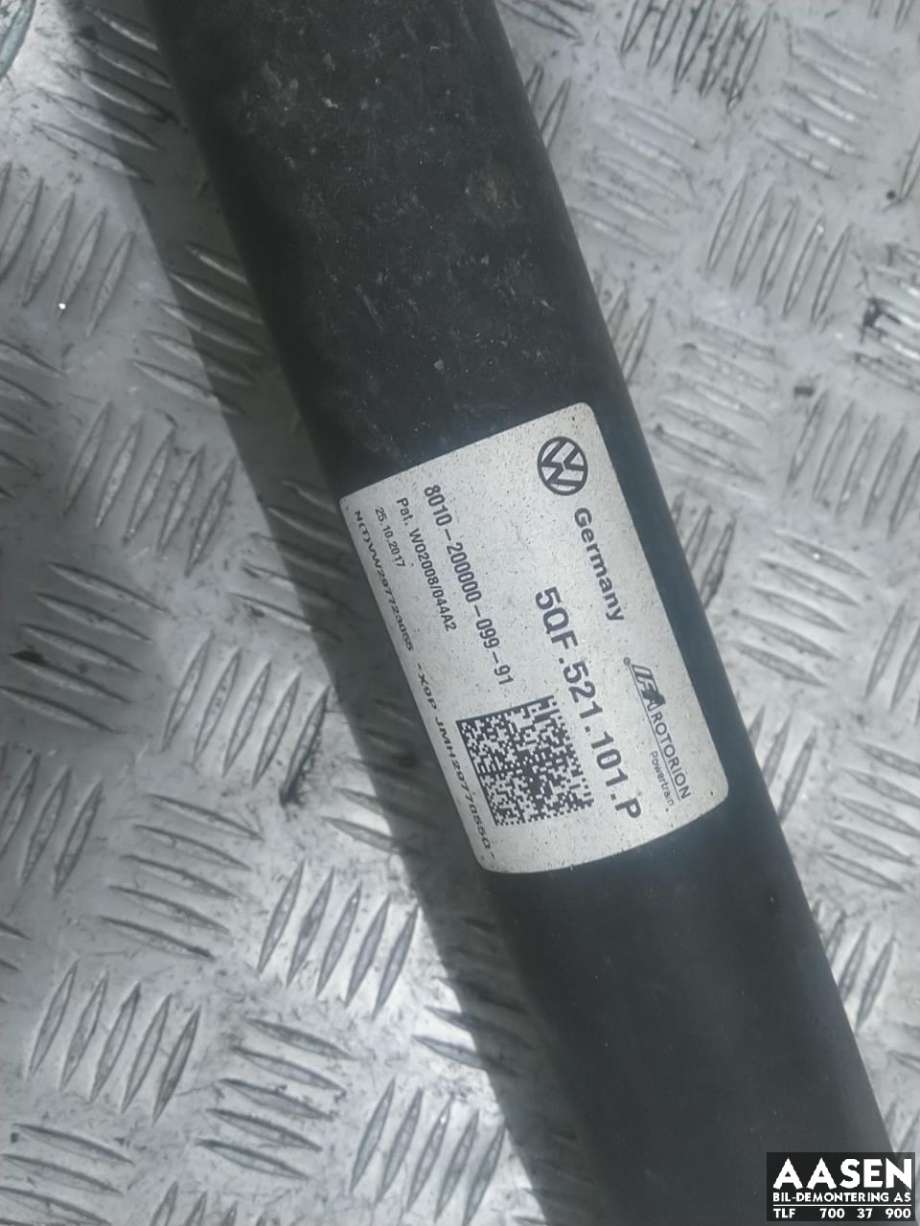 Mellomaksel til VW Tiguan 2016-2020 (Type II, Fase 1) (5QF 521 101 P|)