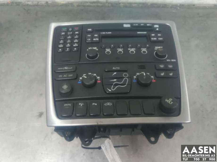 Varmeapparat betjening til Volvo XC70, 2005-2007 (Type I, Fase 2)  