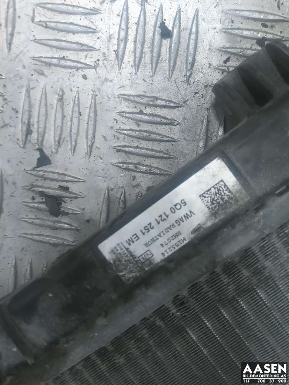 Radiator (manuell gir) til VW Passat 2015-2019 (Fase 1) (B8) (B8) 