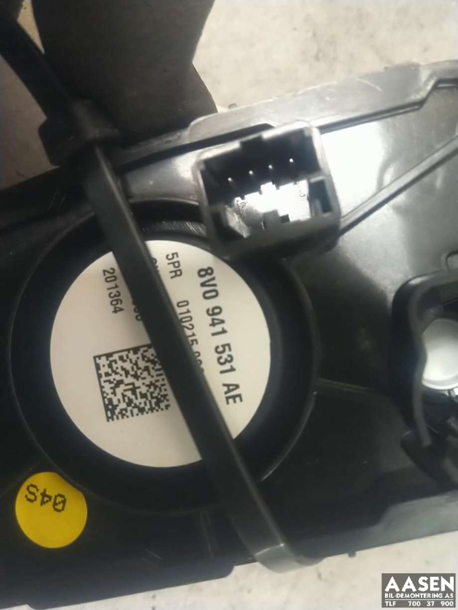 Bryter lys til Audi A3 2012-2016 (Type III, Fase 1)