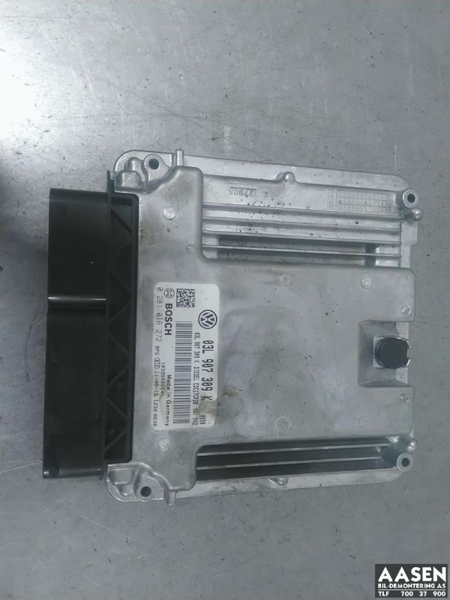Styreenhet motor til VW Transporter / Caravelle, 2009-2015 (Fase 2) (T5) (T5) 