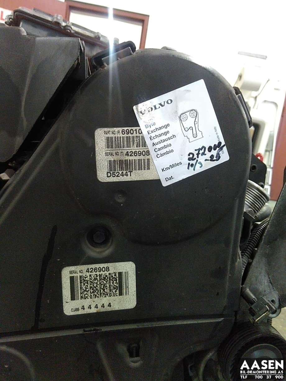Motor diesel til Volvo XC70 2005-2007 (Type I, Fase 2)  (D5244T(4)|8252333|6901083|)
