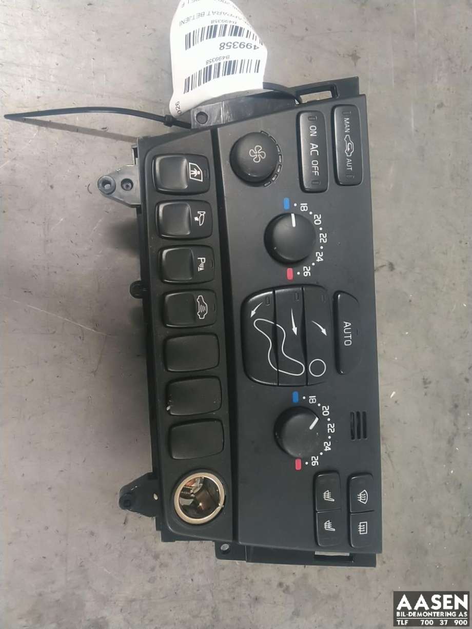 Varmeapparat betjening til Volvo XC70 2005-2007 (Type I, Fase 2)