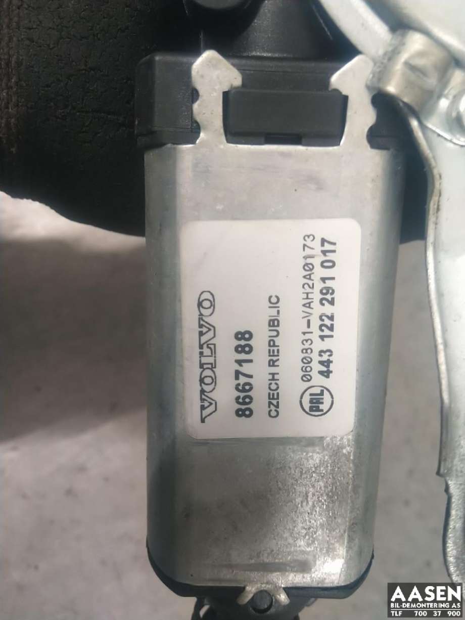 Viskermotor bakrute til Volvo XC70 2005-2007 (Type I, Fase 2)  