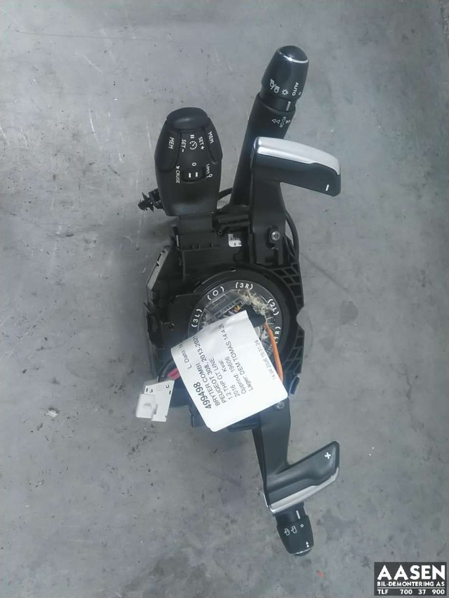 Bryter combi til Peugeot 308, 2013-2021 (Type II)