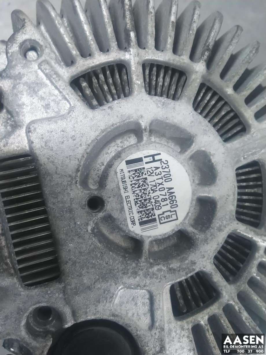 Dynamo diesel til Subaru Forester 2008-2013 (Type III)