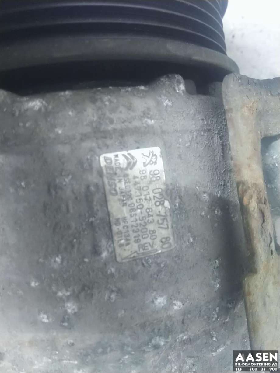 Aircondition kompressor til Citroën Berlingo 2015-2019 (Type II, Fase 2)