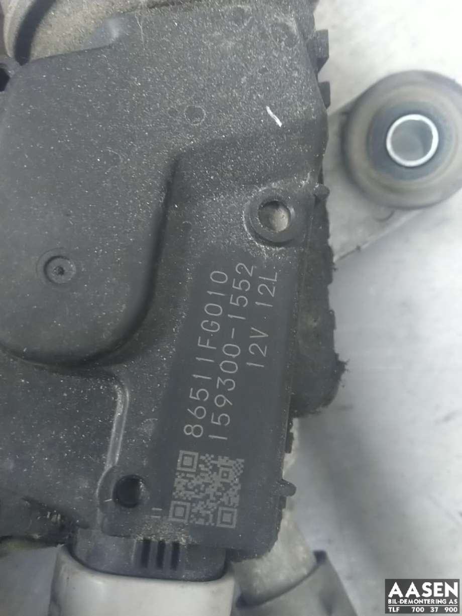 Viskermotor frontrute komplett m/overføring til Subaru Impreza 2008-2012 (Type III)