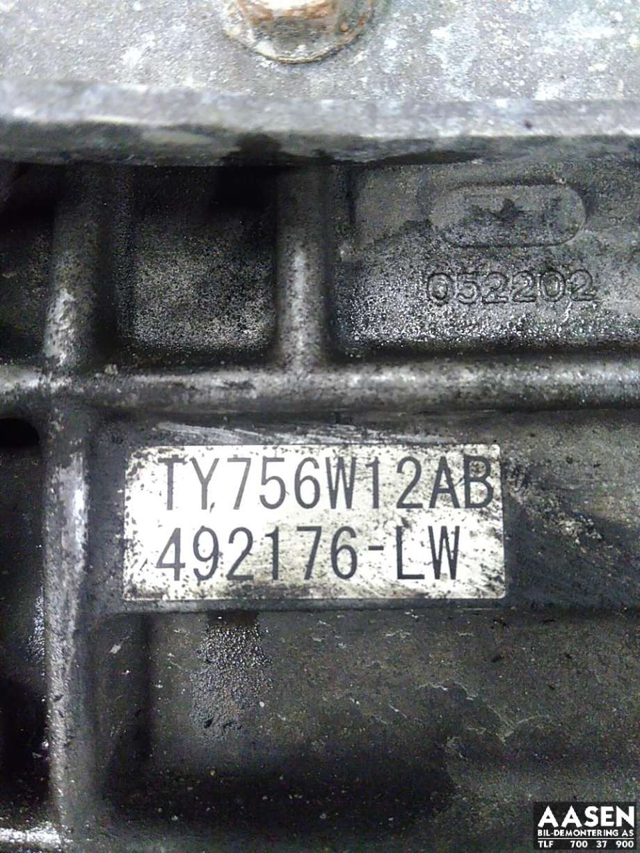 Girkasse 4WD komplett til Subaru Impreza 2008-2012 (Type III)  