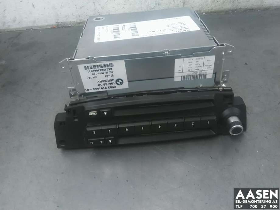Bilstereo til BMW 5-Serie 2003-2010 (E60/E61) (E60/E61) (65 83 9 156 230|)