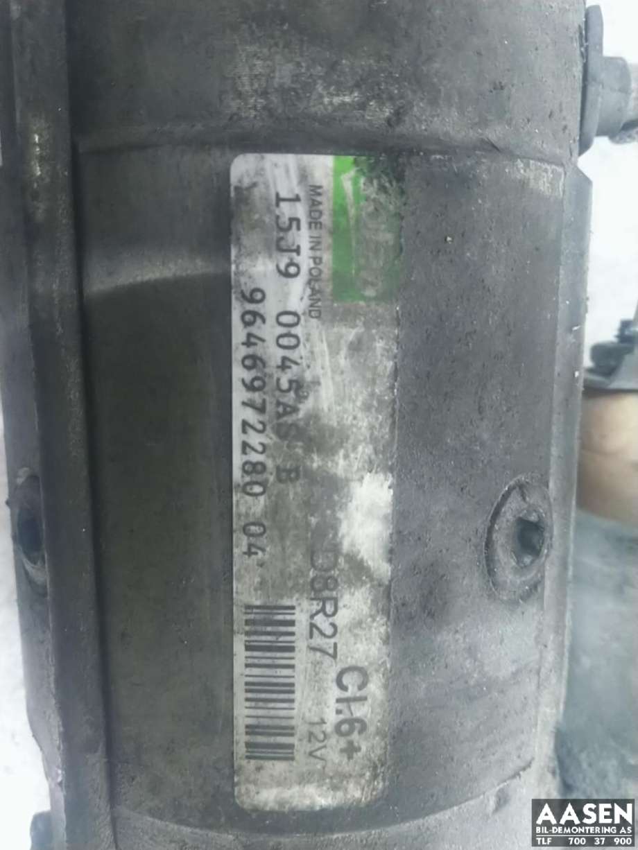 Starter diesel til Peugeot Expert 2007-2016 (Type II)  