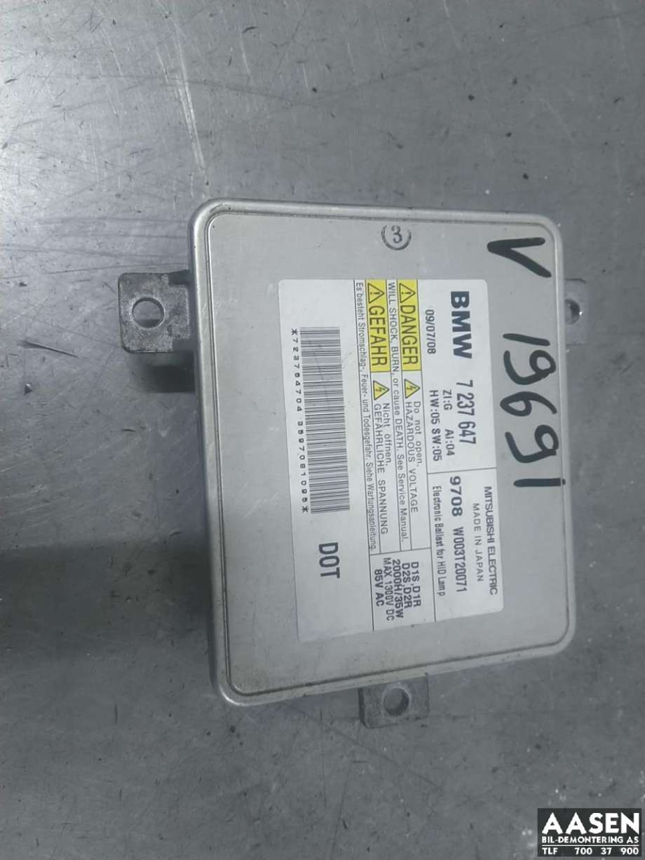 Styreenhet xenon/ballast til BMW 3-Serie, 2005-2011 (E90/E91/E92/E93) (E90/E91/E92/E93)