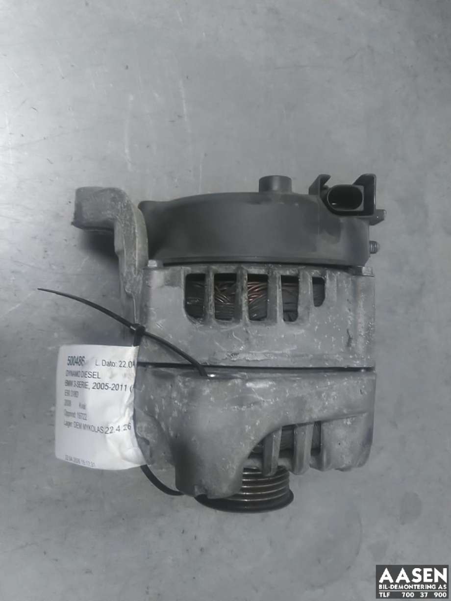 Dynamo diesel til BMW 3-Serie, 2005-2011 (E90/E91/E92/E93) (E90/E91/E92/E93) 