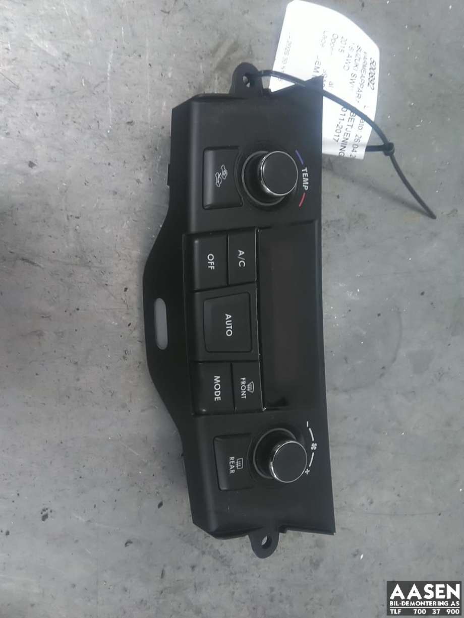Varmeapparat betjening til Suzuki Swift, 2011-2017