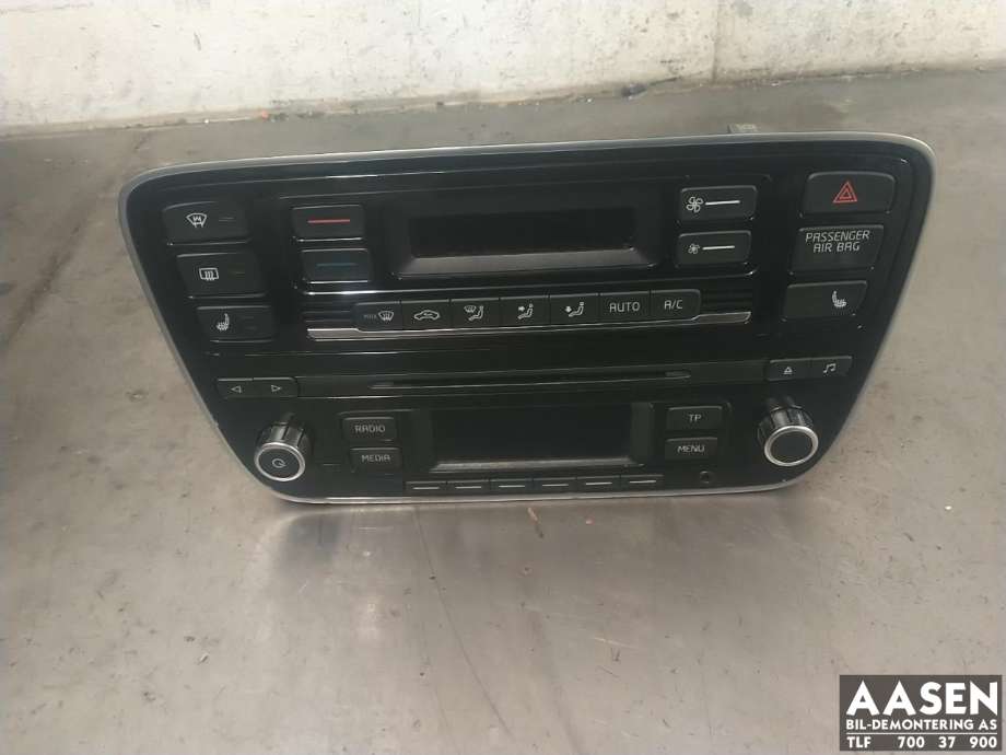 Bilstereo til VW E-Up, 2013-2019  