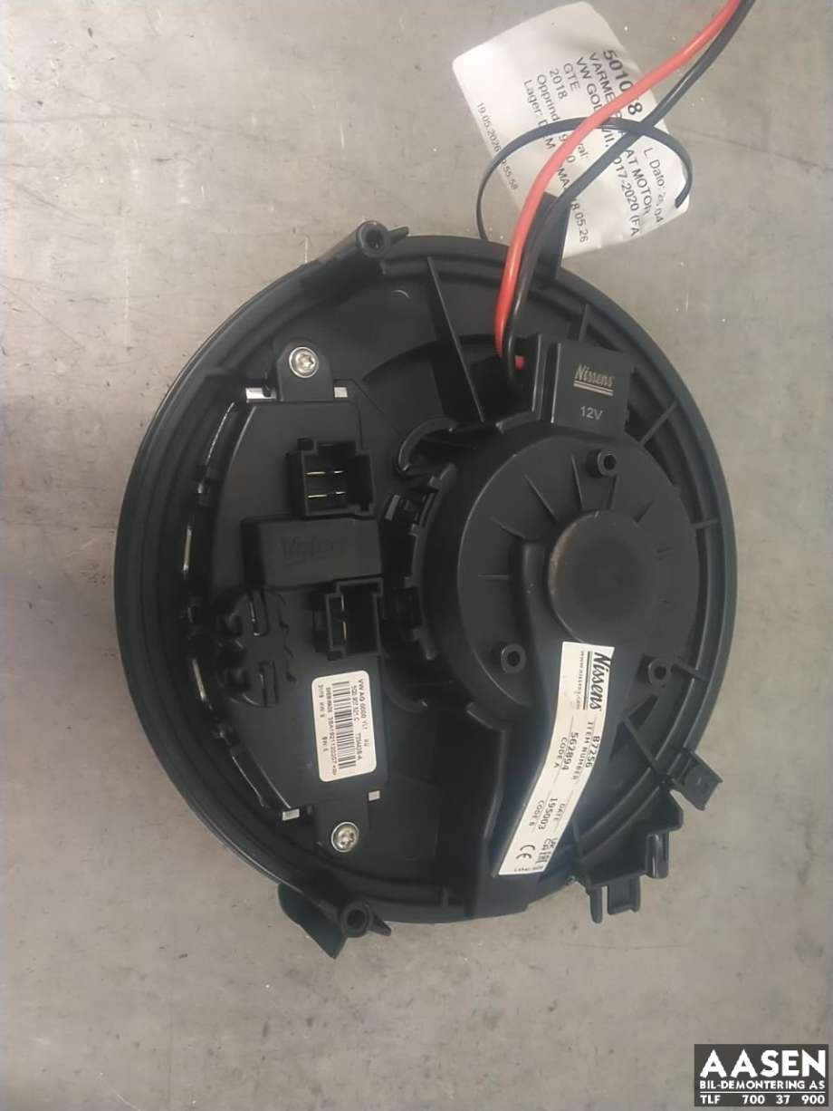 Varmeapparat motor til VW Golf VII 2017-2020 (Fase 2)