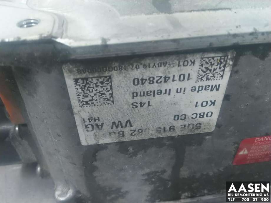 Batterilader (OBC - On Board Charger) til VW Golf VII 2017-2020 (Fase 2)  