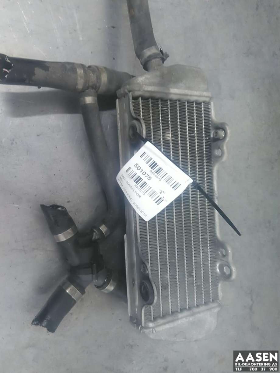MC, Radiator til MC KTM 125 EXC, 2000-2016  
