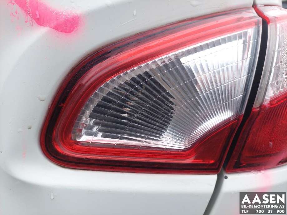 Baklykt høyre indre til Nissan Qashqai, 2010-2014 (Type I, Fase 2)  