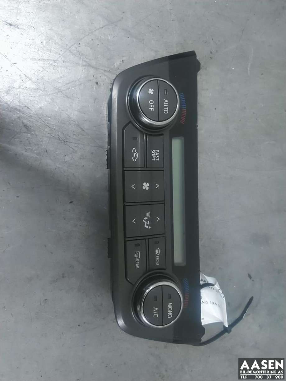 Varmeapparat betjening til Toyota RAV4, 2013-2015 (Type IV, Fase 1)  