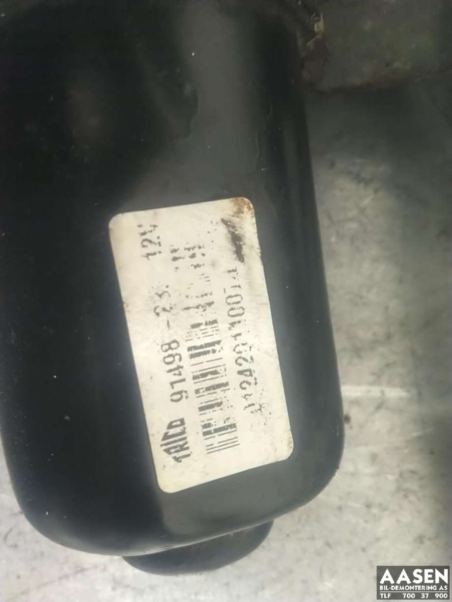 Viskermotor frontrute komplett m/overføring til Opel Combo C 2002-2011