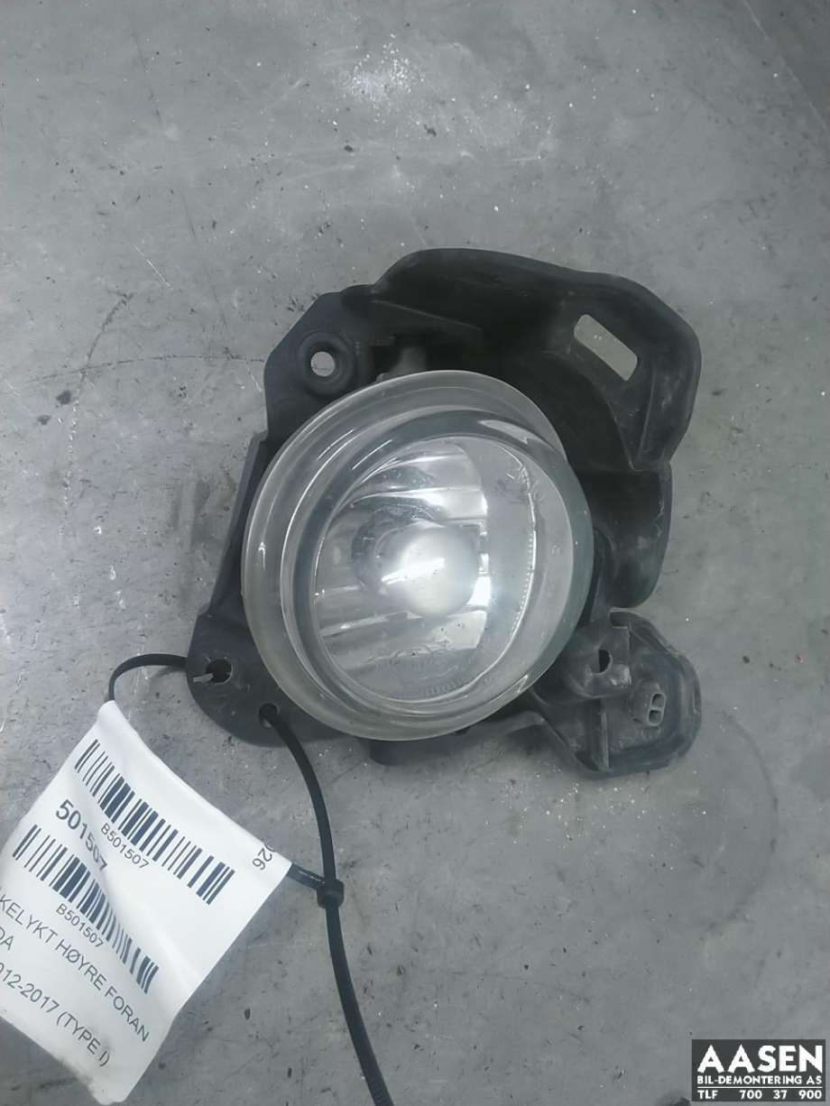 Tåkelykt høyre foran til Mazda CX-5, 2012-2017 (Type I)  