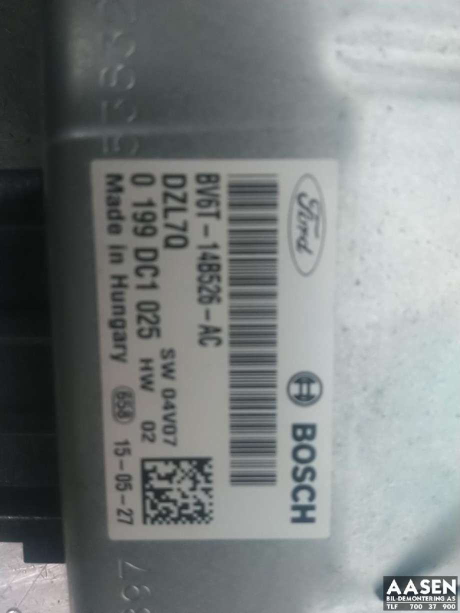 Styreenhet diverse til Ford Focus 2014-2018 (Type III, Fase 2)