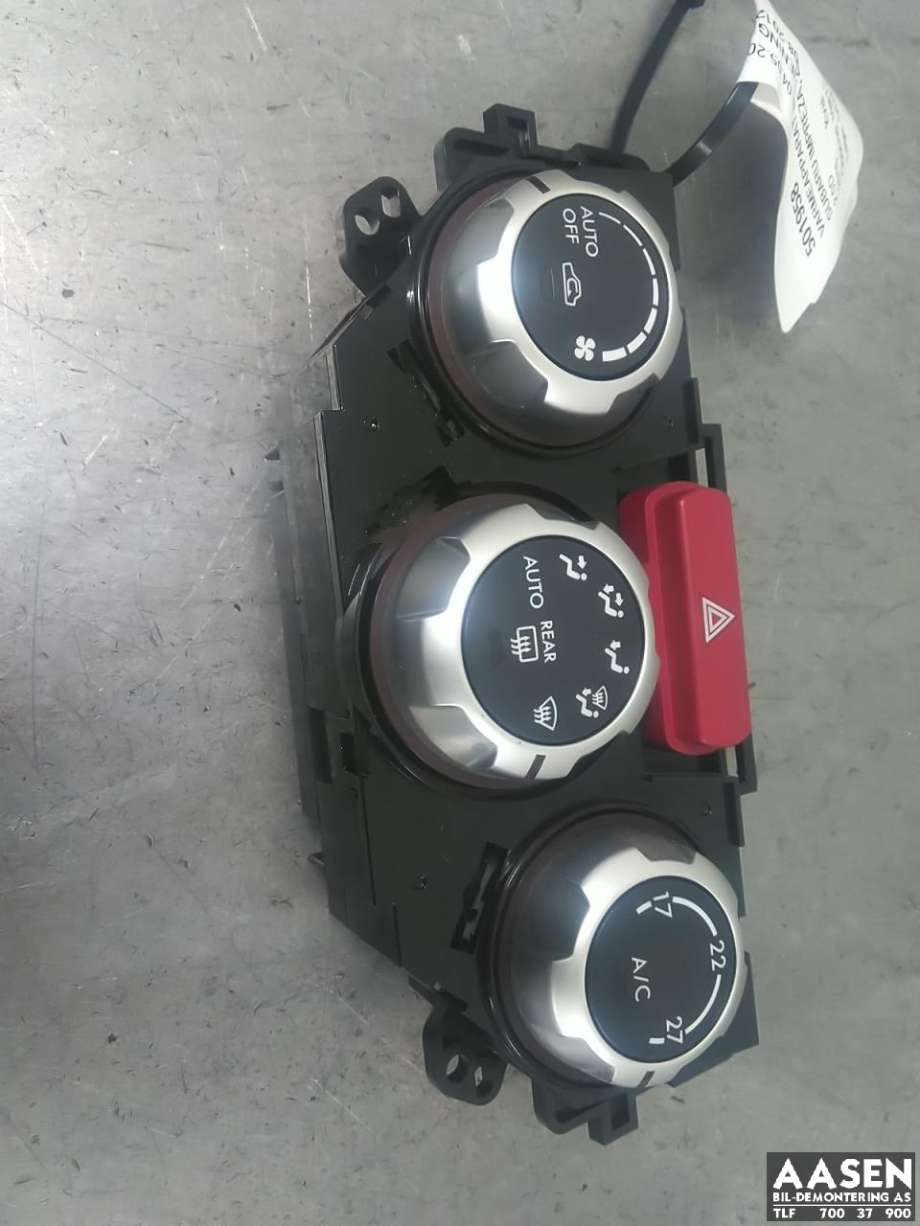 Varmeapparat betjening til Subaru Impreza, 2008-2012 (Type III)  