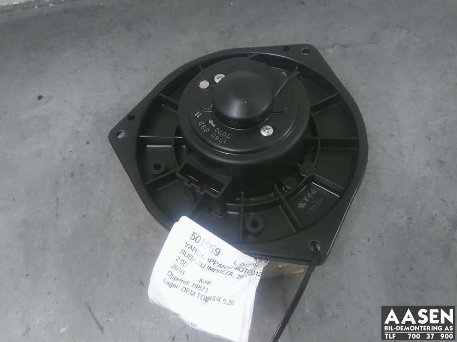Varmeapparat motor til Subaru Impreza, 2008-2012 (Type III)  