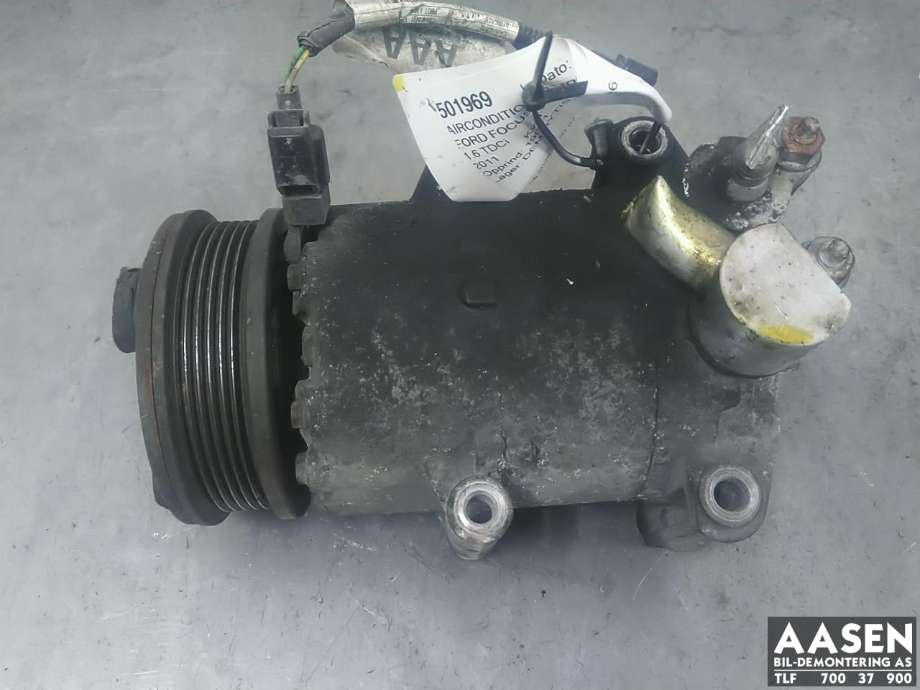 Aircondition kompressor til Ford Focus, 2011-2014 (Type III, Fase 1)