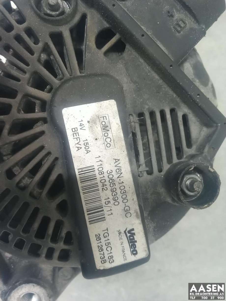 Dynamo diesel til Ford Focus 2011-2014 (Type III, Fase 1)