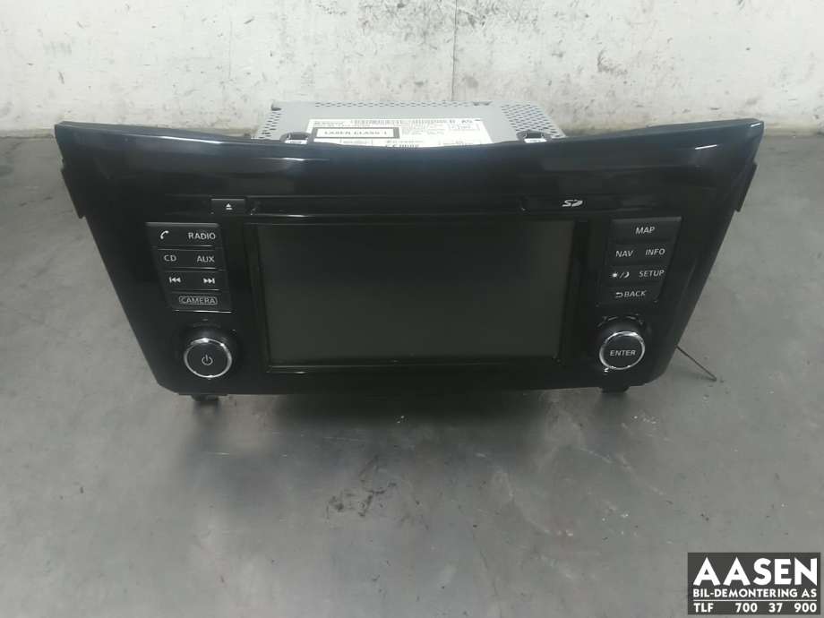 Bilstereo til Nissan Qashqai 2014-2021 (Type II)