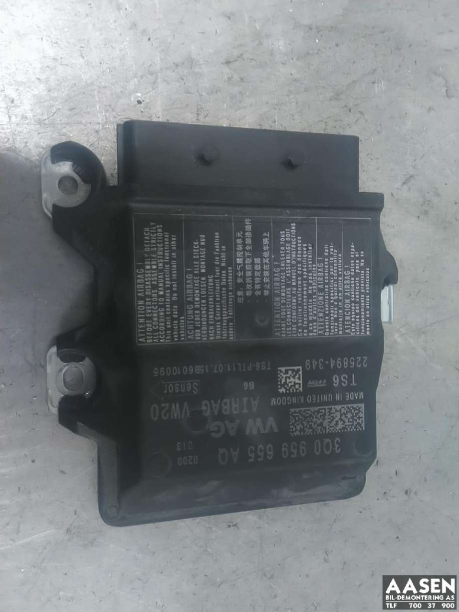 Airbag elektronikk til Škoda Octavia, 2013-2016 (Type III, Fase 1)  